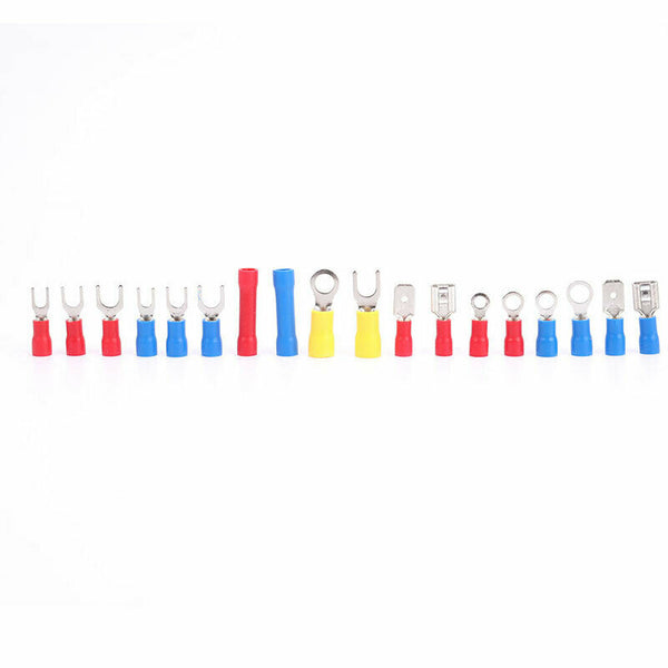 520PCS Insulated Electrical Wire Splice Terminal Spade/Crimp/Ring Connector  Ew