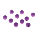 50pcs Wholesale Silicone Round Beads Food Grade Teether 15cm DIY Findings