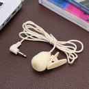 Clip-on Lavalier Audio 3.5mm Collar Condenser Lapel Unidirectional Microphone