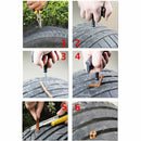 2Set Car Tyre Tubeless Seal Strip Plug Tire Puncture Repair Recovery Kit NEW AU