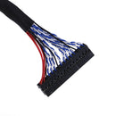 25cm 8 bit lvds cable fix-30 pin 2ch for 17-26inch lcd/led panel controller OZ