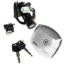 Ignition Fuel Gas Cap Steering Lock Set + 2 Keys for Suzuki GS125