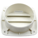 2x 3 Inch Round Marine Shutter Vents + 4 Inch Hull Pipe In