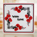 Flower Framed Gift Cards Metal Cutting Dies For Scrapbooking Craft Xmas Decor-SP