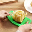 French Fry Potato Chip Cutter Vegetable Fruit Kitchen Gadget Chopper I4K1