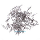 100pcs Spring Lock Pins Stainless Steel Bait Pin Crank Hook Connect Fixed Pin