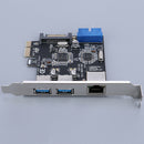 PCI-E Express USB 3.0, 2-Port Expansion Card Chipset, for Windows XP/Vista