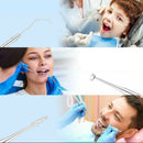 10 piece stainless steel tooth care probe dental tool set BX