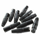 5 Pairs Audio Mic Microphone Adapter XLR 3 Pin Male/ Female Connector