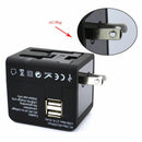 World USB Travel Plug Universal Power Adapter Electric Converter US/AU/UK/EU