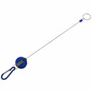 2 PCS BADGE REEL - RETRACTABLE RECOIL YOYO SKI PASS ID CARD HOLDER KEY CHAI