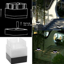 Solar Power LED Lamp Fence Post Cap Garden Yard Square Home Light  Waterproof