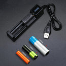Universal USB LCD Smart Battery Charger For 18650 Rechargeable Li-Ion Battery