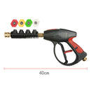 [Quick Connect] 4000PSI Pressure Washer  With 4-Color Nozzles Connection