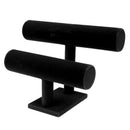 Bangle Chain Watch Stand Bracelet Necklace Rack Jewelry Display Shelf Black