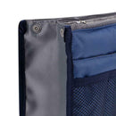 Portable Make Up Organizer Cosmetic Bag Travel Wash Handbag (Dark Blue) A