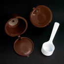 Reusable Refillable Coffee Capsules Filter Cafe Capsule Cup Caps For Dolce J7Y0