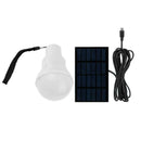 Solar LED Camping Bulb USB Rechargeable Emergency Tent Hanging Lamp Light