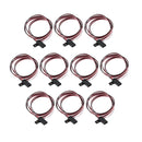 10Pcs 1 meter RC Servo Extension Cord Lead Wire Cable for RC Car Truck Plane