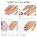 8ml Clear Adhesive Starry Nail Foils Transfer Glue Starry Inew Nail Adhesiv Z5Y4