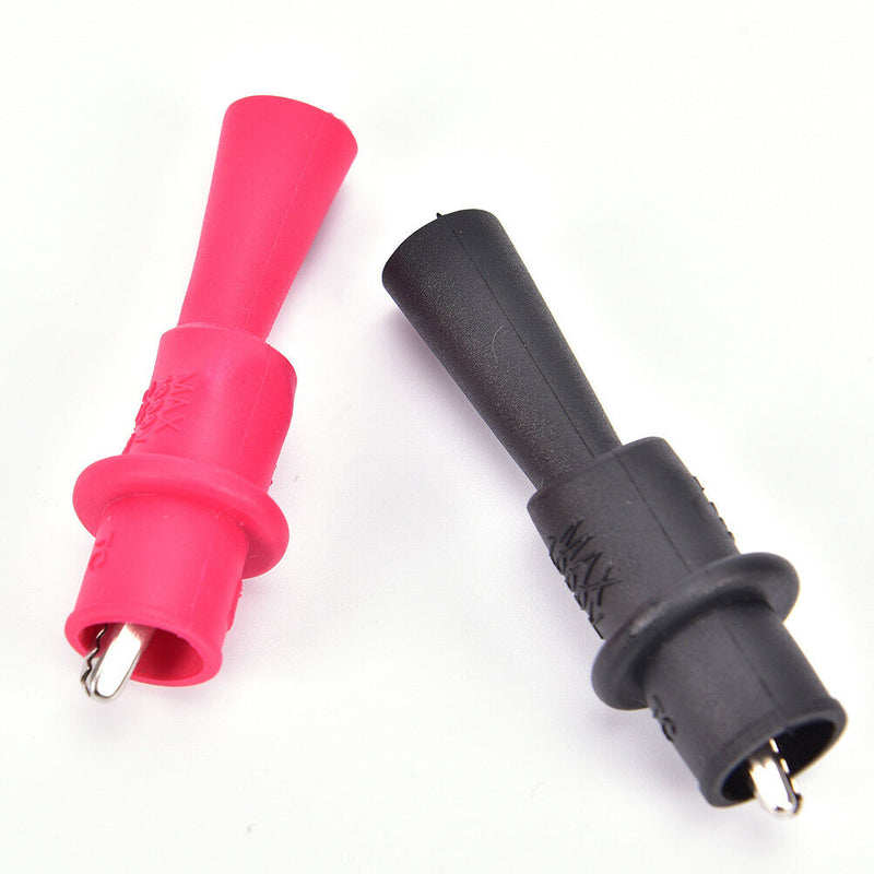 1 Pair Alligator Crocodile Test Clip Clamp For Fluke Multimeter Tester  JR
