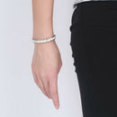 Bracelet for Women Ceramic Medical Alert Bracelet with Magnet Healthy Hand