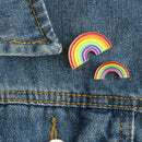 Fashion Rainbow Colorful Enamel Pins Metal Brooches For Women Cartoon CreatiA4A8