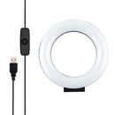 LED Ring Light 12cm for Live Streaming for YouTube Video Makeup Ring Light