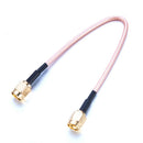 1pc SMA Male To SMA Male RF Pigtail Extension Cable Connectors Lead 16.5cm