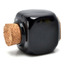 1pc Ceramic Glass Dappen Dish Bottle Liquid Bowl Cup With Wood Lid lj