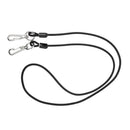 Security 100cm Coiled Paddle Leash Fishing Rod Tether For Kayak Canoe Boat