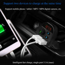 805E Bluetooth 5.0 FM Transmitter Handsfree Car Kit MP3 Player USB Charger