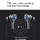Wireless Bluetooth Earphones Music Sport TWS Handsfree Waterproof Headphone A