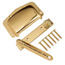 1 Set Adjustable Fixed Bridge Tailpiece&Cover for 6 String Electric Guitar