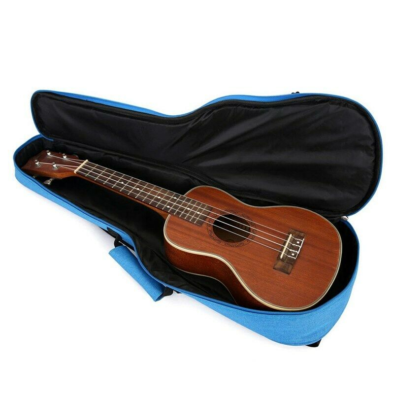 21 Inch Cotton Ukulele Bag Soft Case Gig Waterproof Oxford Cloth Ukelele Ha E5H3