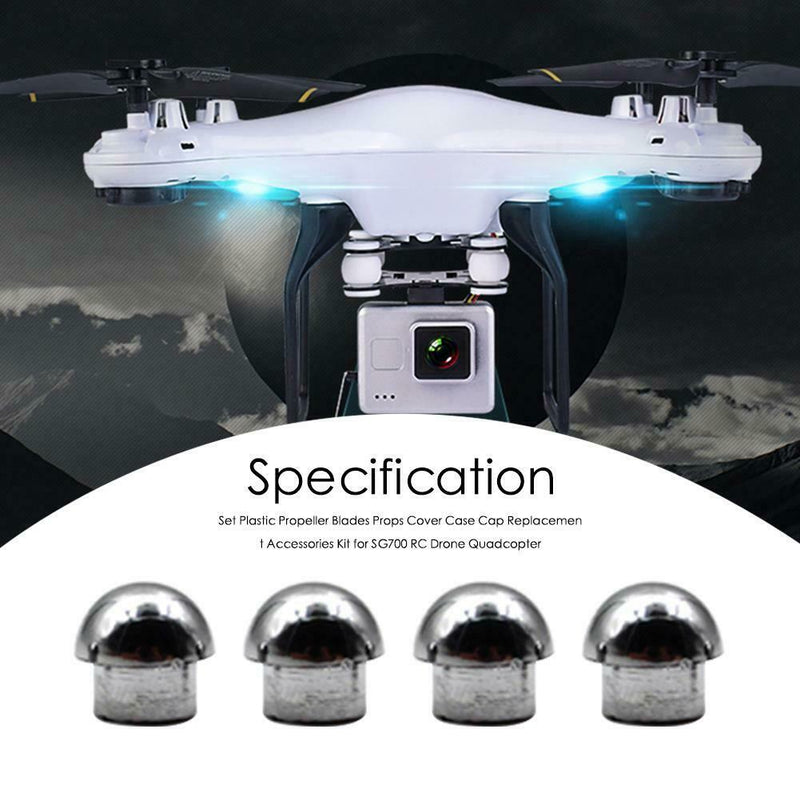 1 Set Propeller Blades Props Cover Case Cap Accessories for SG700 RC Drone
