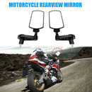 22mm 7/8 inch Handle Bar End Side Mirrors Aluminum Motorbike Rearview Mirrors