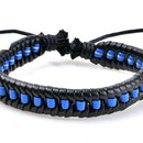 Multilayer Bracelet Men Casual Fashion Braided Leather Bracelets For Women  V3X2