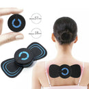 Portable Mini Electric Neck Massager Cervical Massage Stimulator Relief Pain ~