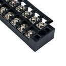 5pcs Block/Strip 6Position 25A Wire Barrier Dual Row Screw Terminal Panel