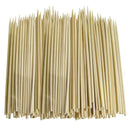 100 x SKEWERS IN BAMBOO (CARDED) Size 250mm