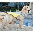 Dog Puppy Cooling Vest Pet Evaporative Jacket Gray Yellow Gray Yellow M