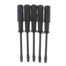 5pcs Small Screwdriver Set, Straight Overlock Machine Flat Head Screwdriver
