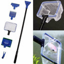 5x Aquarium Cleaning Tools Fish Tank Gravel Rake Fish Set Net Tool Cleaner W8L5
