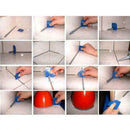 4pcs /Set Caulking Tool Kit Sealant Silicone Grout Removal Finishing & Clea