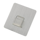 Transparent Adhesive Buckle Accessories Shelf Holder Without Tray Durable