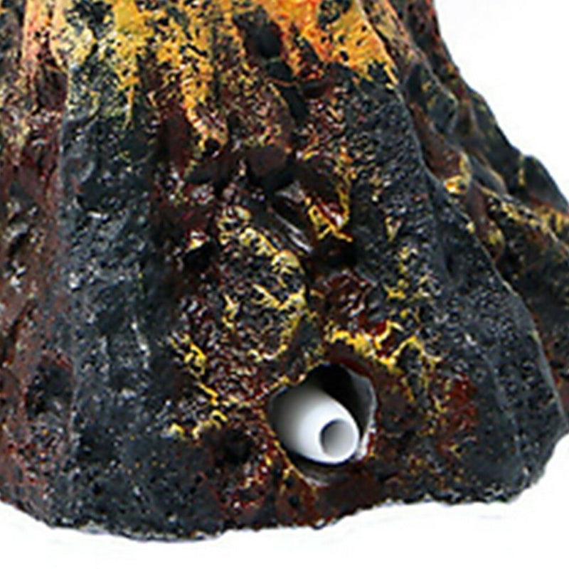 Aquarium Volcano Shape Oxygen Pump Fish Tank Air Bubble Stone Ornament-Decor
