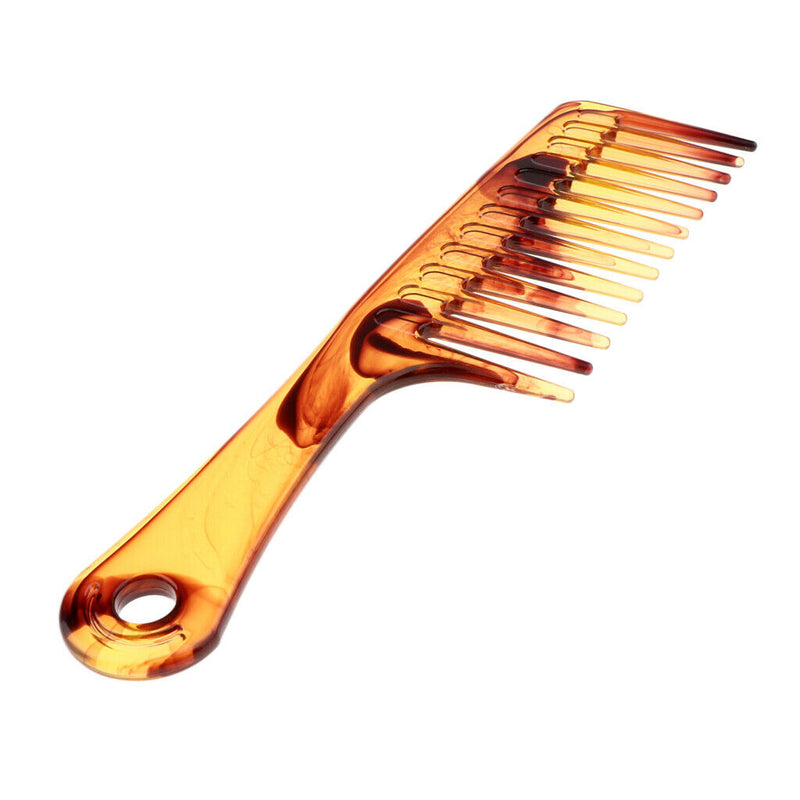 Professional Detangling Comb Wide Tooth Hairbrush Hair Care Styling Tool 02