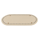 2x Hand-woven DIY Crochet Bag Bottom Insert Pad Shaper Nail Cushion 60 Holes