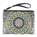 DIY Mandala Special Shaped Diamond Painting Wristlet Bags Women Wallet